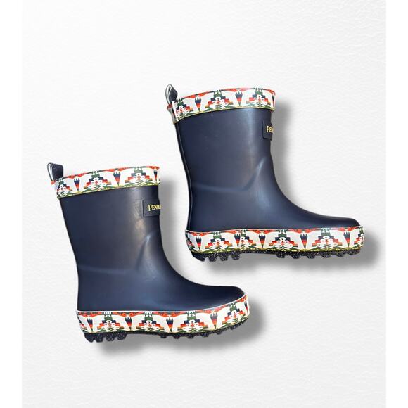 NWT Pendleton Tucson Rubber Rain Boots, Toddler Size 5/6 - Picture 1 of 7